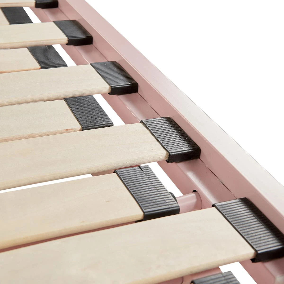 Beliani - TULLE - Eenpersoonsbed - Roze - 90 X 200 Cm - Metaal - Afbeelding 6