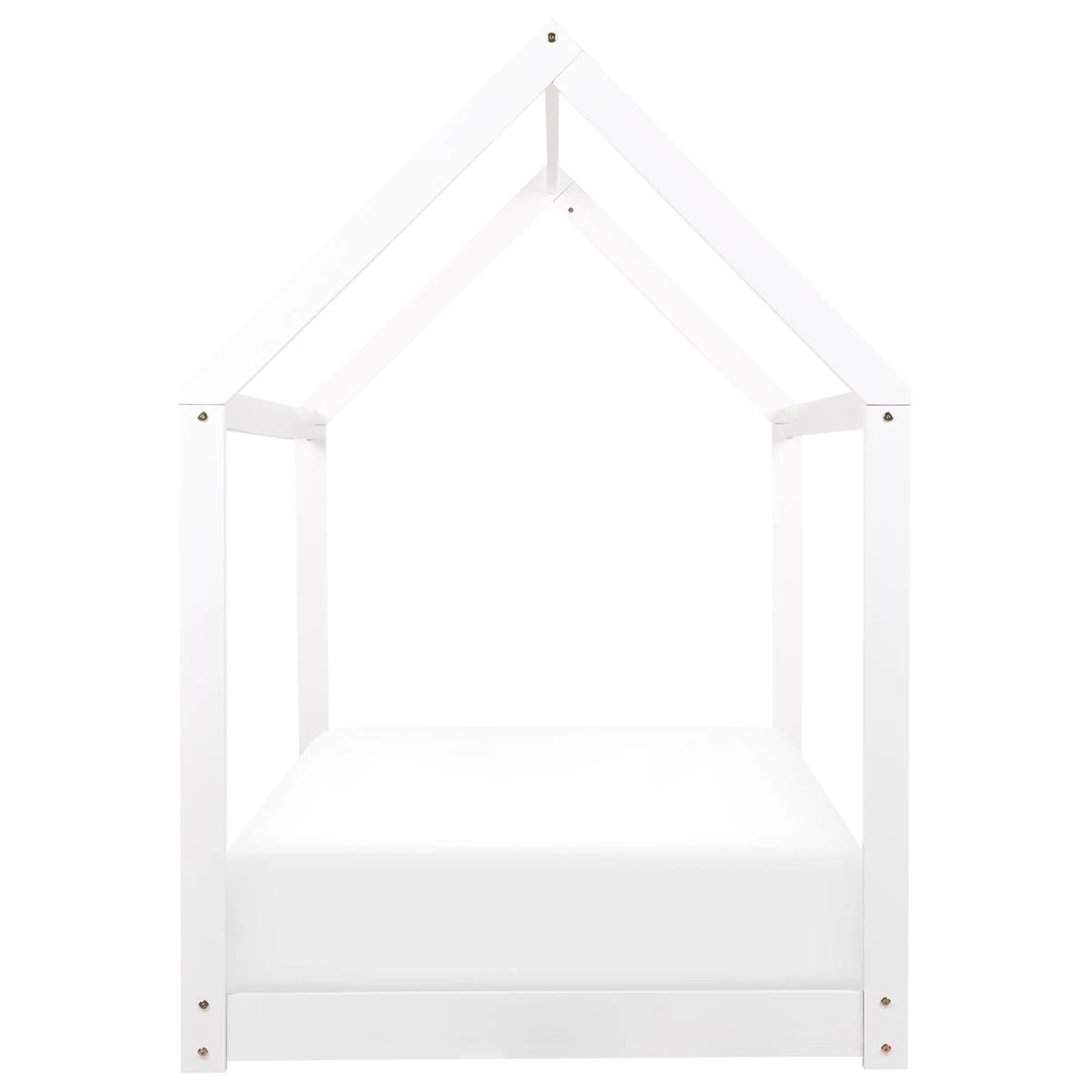 Beliani - TOSSE - Kinderbed - Wit - 90 X 200 Cm - Hout - Afbeelding 4