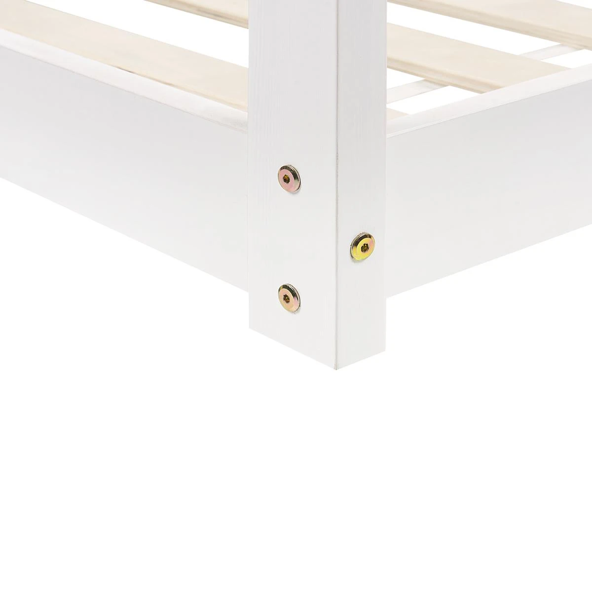 Beliani - TOSSE - Kinderbed - Wit - 90 X 200 Cm - Hout - Afbeelding 6