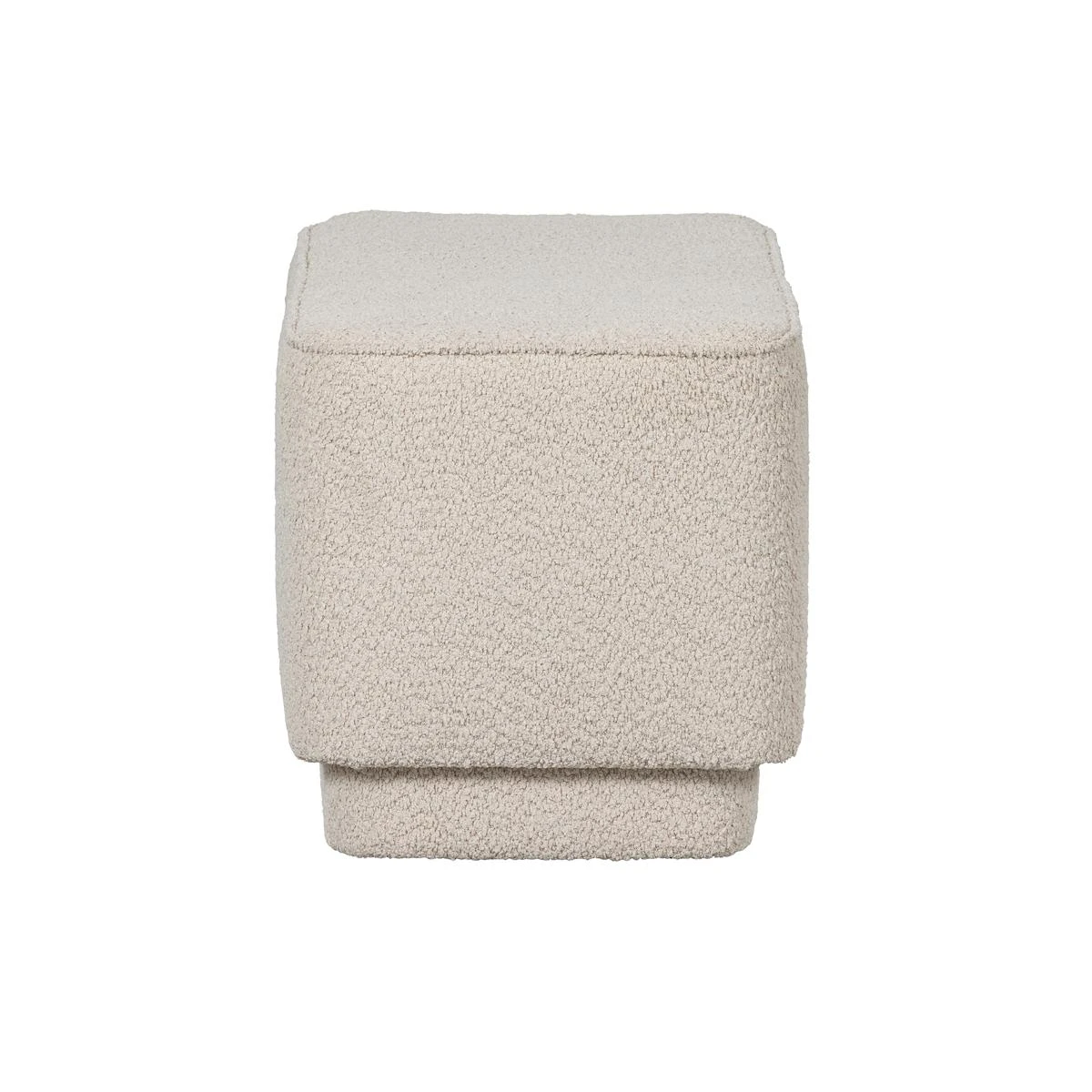 Basiclabel Lus Bankje - Boucle - Off White - 47x90x42 - Afbeelding 5