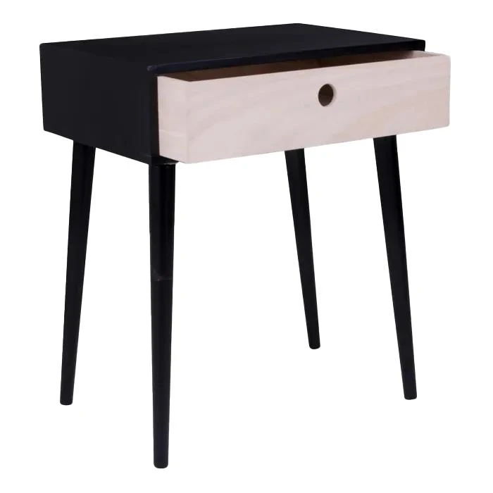 Artichok Elise Houten Nachtkastje Zwart - Afbeelding 6