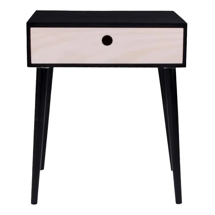 Artichok Elise Houten Nachtkastje Zwart - Afbeelding 5