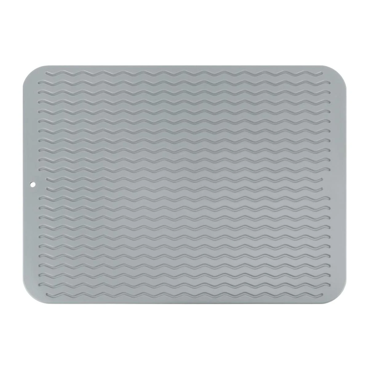 QUVIO Afdruipmat - Silicoon - Grijs - Afbeelding 3