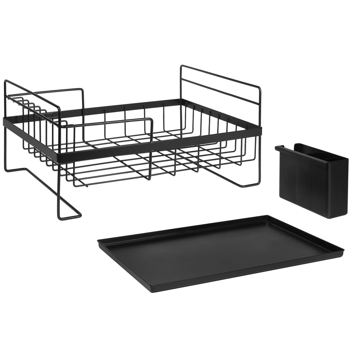 QUVIO Afdruiprek Metaal - Zwart - Afbeelding 4