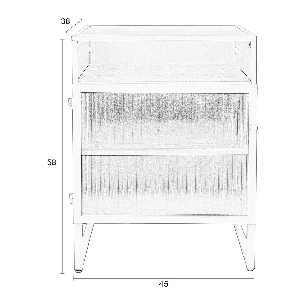 By FonQ Sage Nachtkastje - Groen - Afbeelding 7