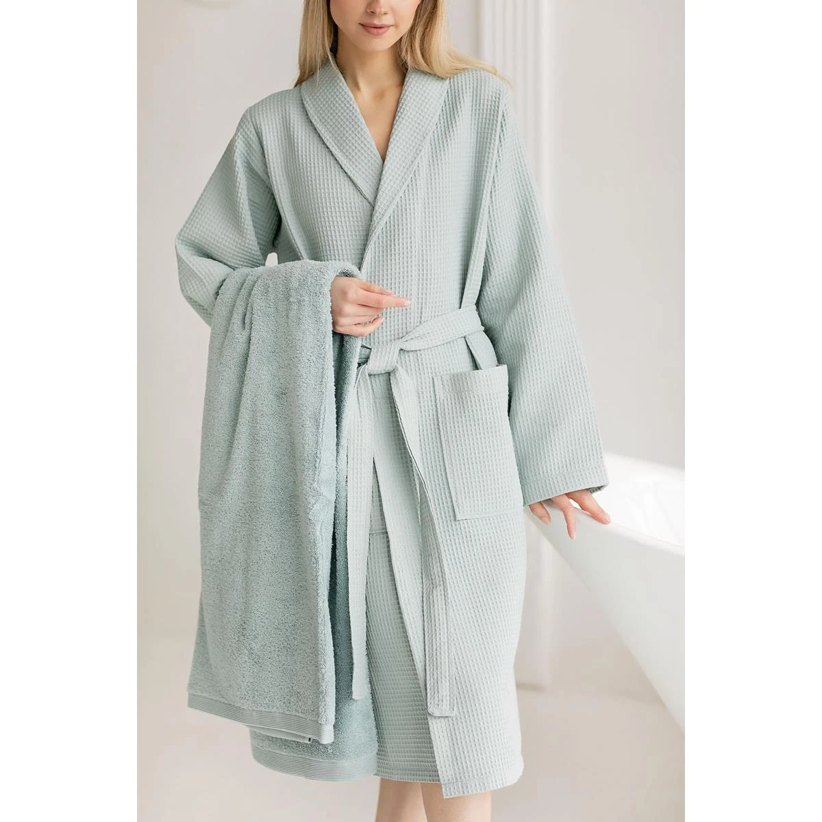 Casilin Como Gastendoekjes - 30 X 50cm - Groen - 3 Stuks - Afbeelding 3