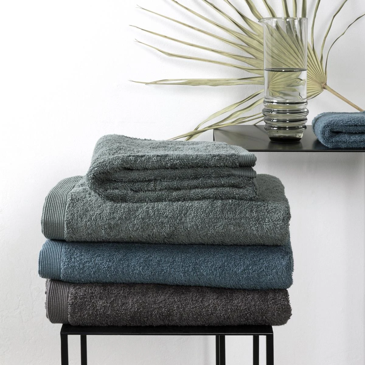 Casilin Como Gastendoekjes - 30 X 50cm - Grijs - 3 Stuks - Afbeelding 3