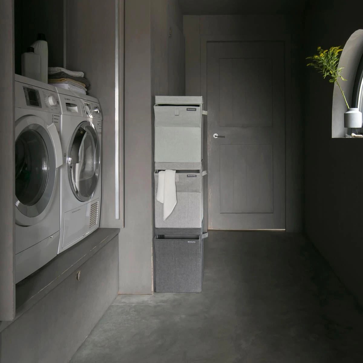 Brabantia Wasbox Stapelbaar 35 L - Set Van 3 - Afbeelding 4