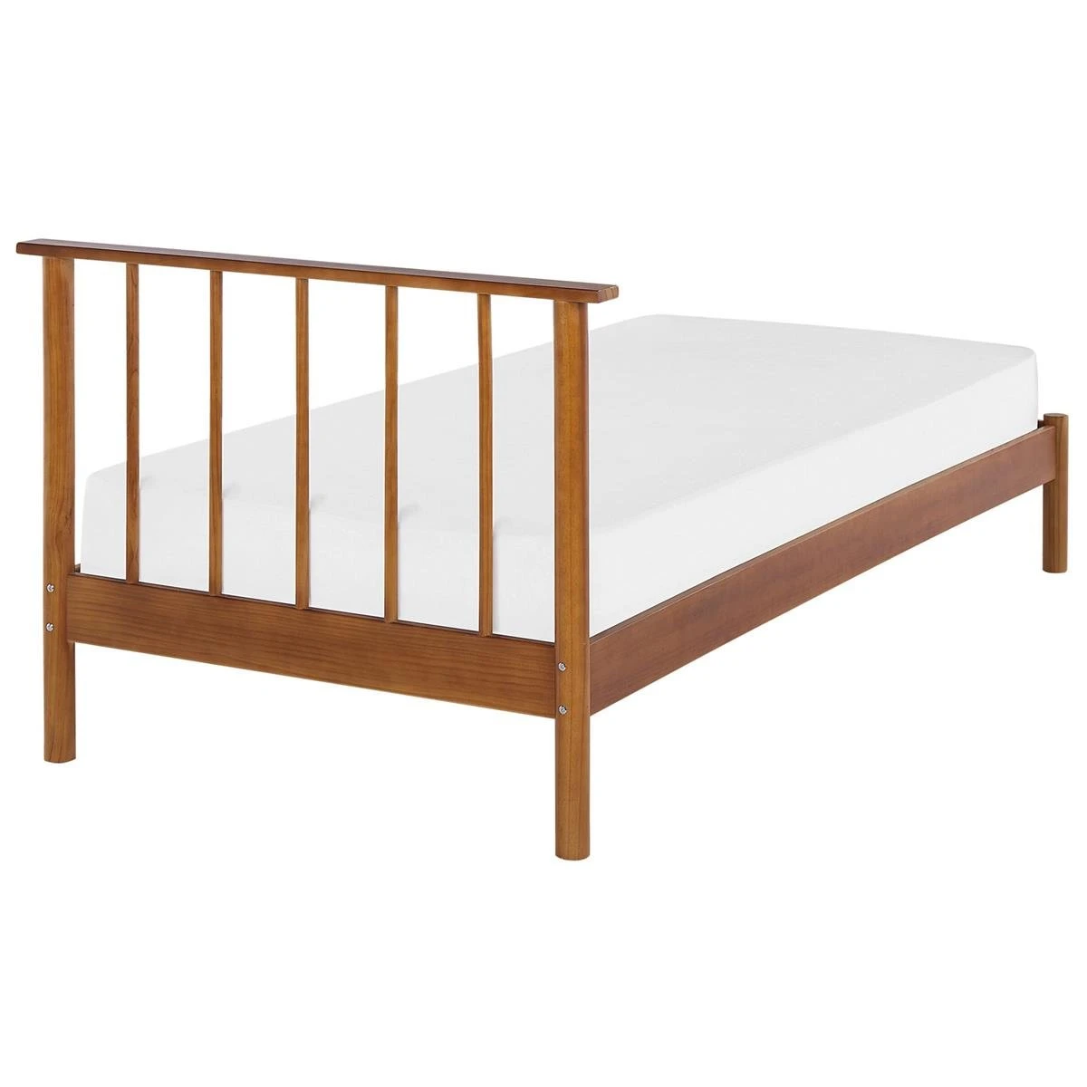 Beliani-BARRET-Eenpersoonsbed-Lichte Houtkleur-90 X 200 Cm-Dennenhout - Afbeelding 4