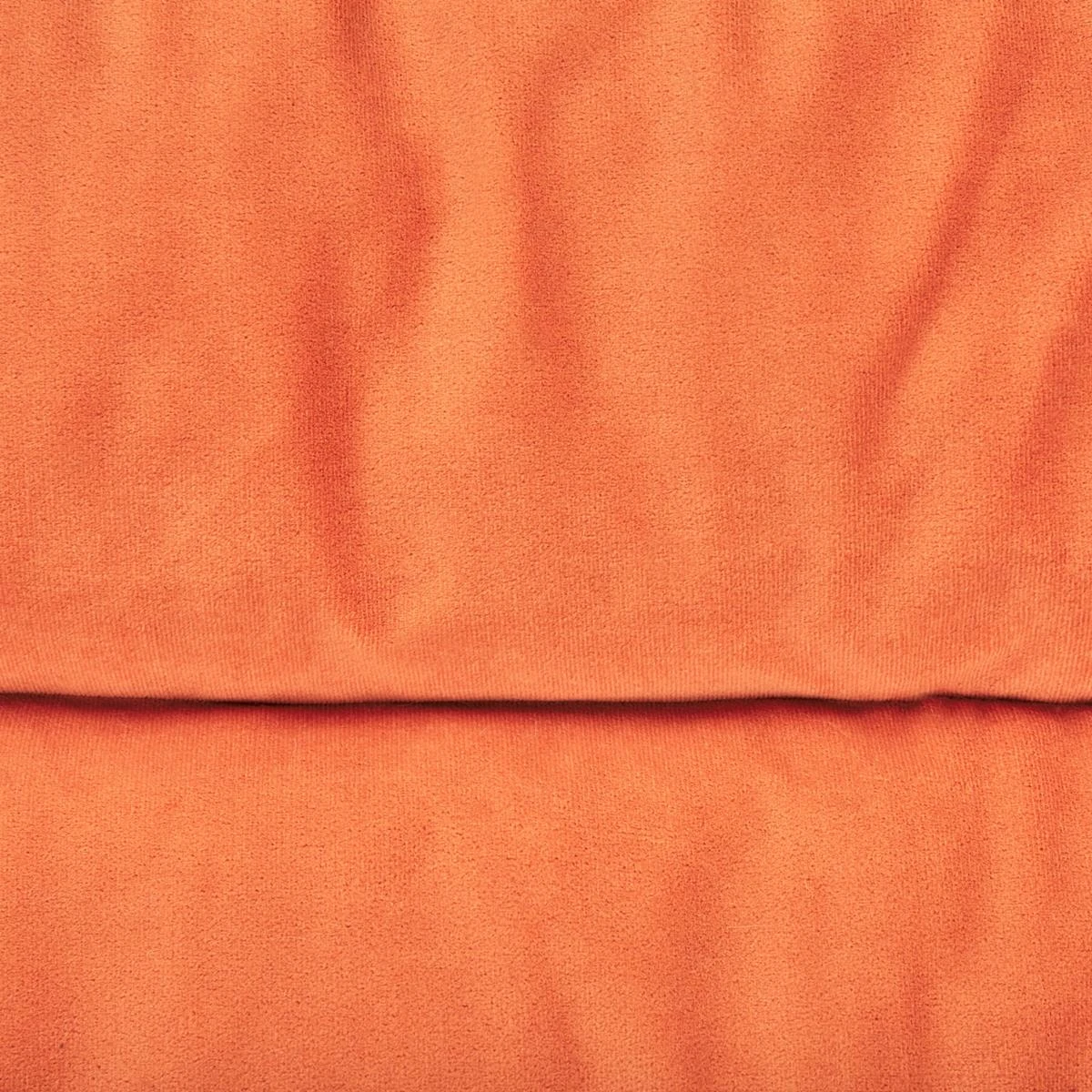 Beliani - ERGANI - Dierenbed - Oranje - Fluweel - Afbeelding 5