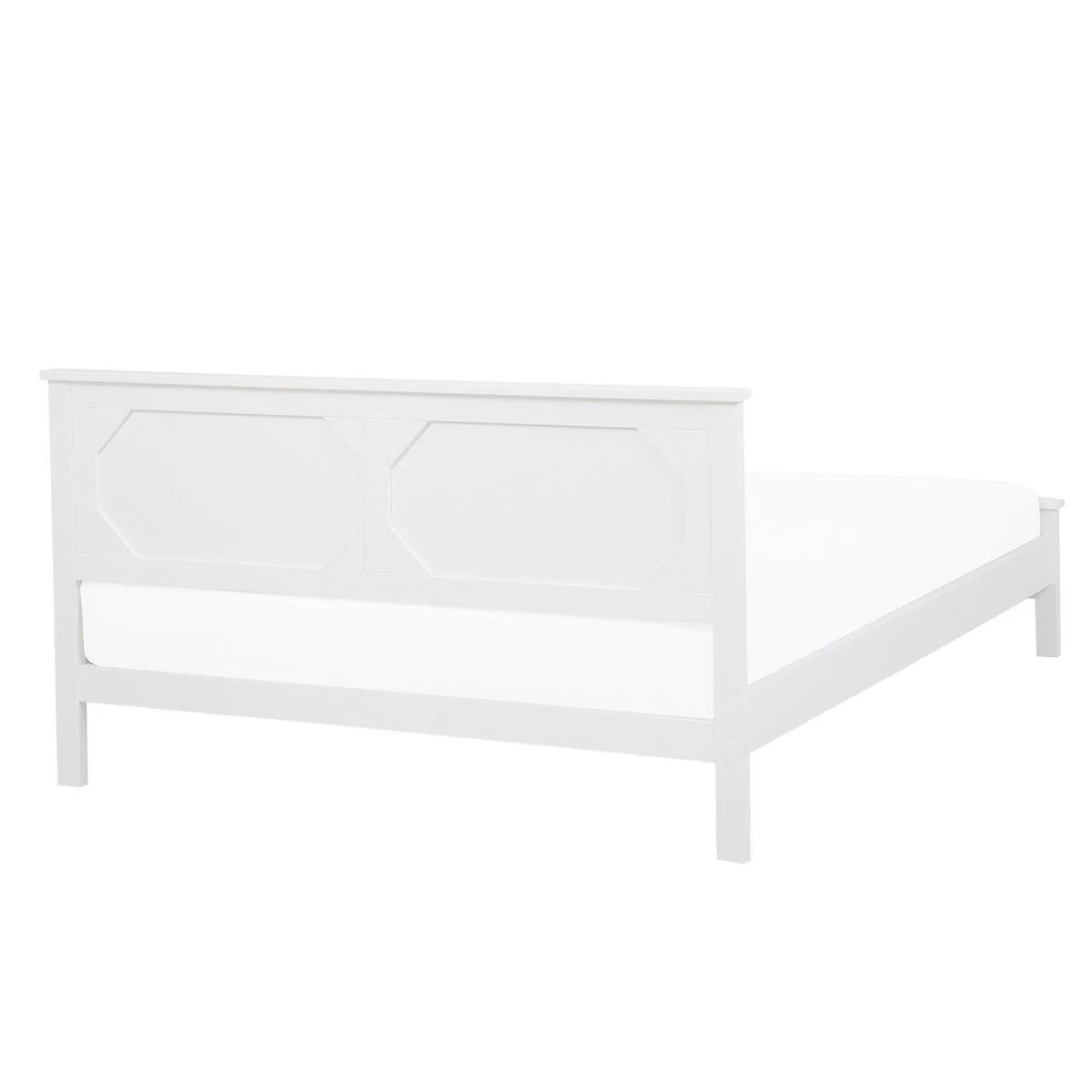 Beliani - OLIVET - Tweepersoonsbed - Wit - 160 X 200 Cm - Dennenhout - Afbeelding 5