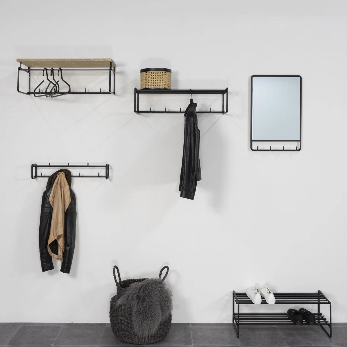 Spinder Design Clint Schoenenrek - Zwart - Afbeelding 2