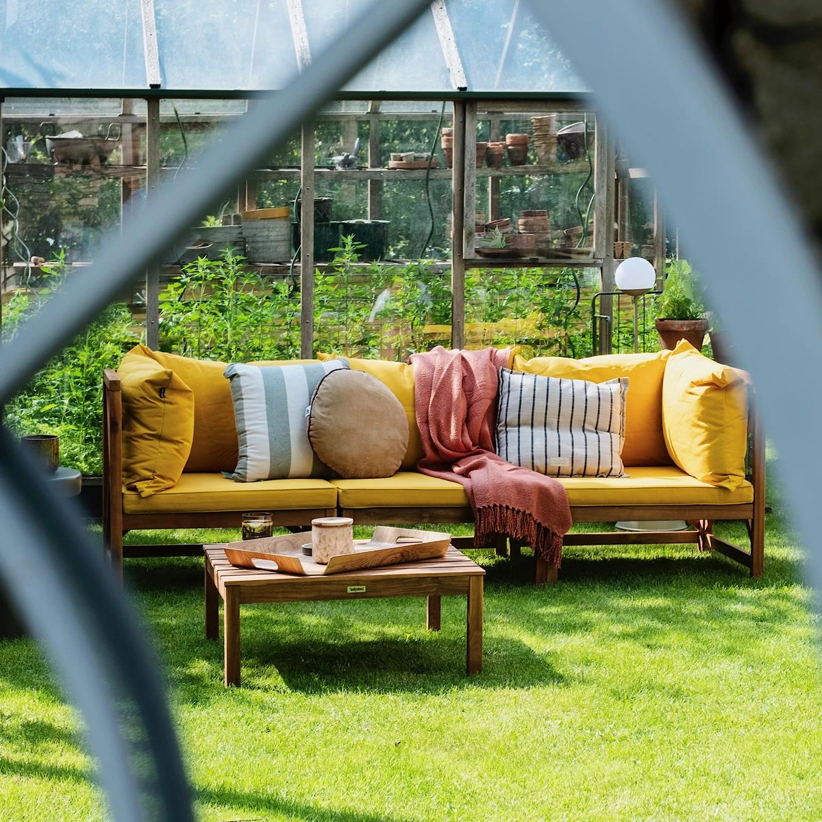 Malagoon Katoenen Plaid - Timber Terracotta - Afbeelding 2