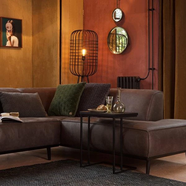 BePureHome Statement Hoekbank Rechts - Fluweel - Warm Green - Afbeelding 7