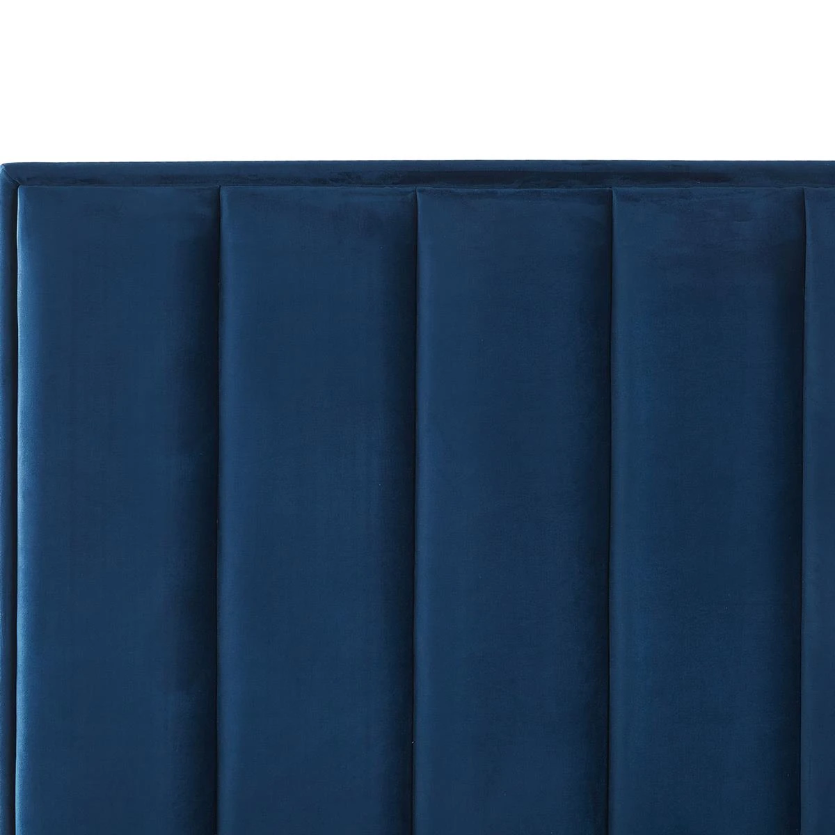 Beliani-SEZANNE -Bed Met Opbergruimte-Blauw-140 X 200 Cm-Fluweel - Afbeelding 8