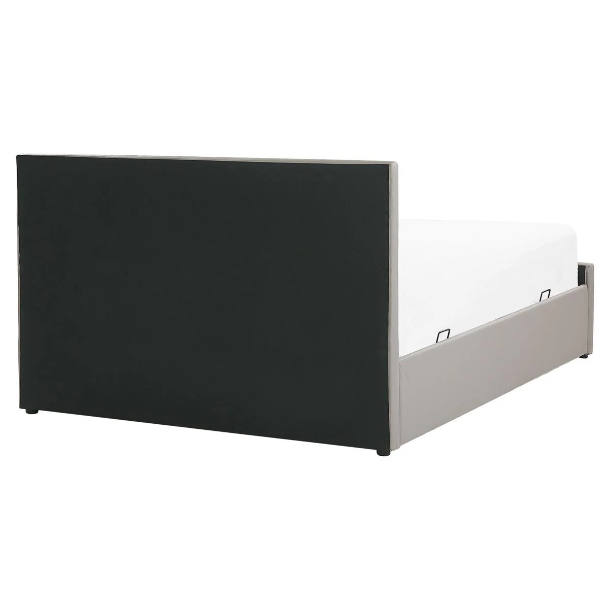 Beliani-ROCHEFORT-Bed Met Opbergruimte-Grijs-160 X 200 Cm-Kunstleer - Afbeelding 9