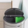 Brabantia Touch Bin Recycle Afvalemmer 10 + 23 L - Vingerafdrukvrij