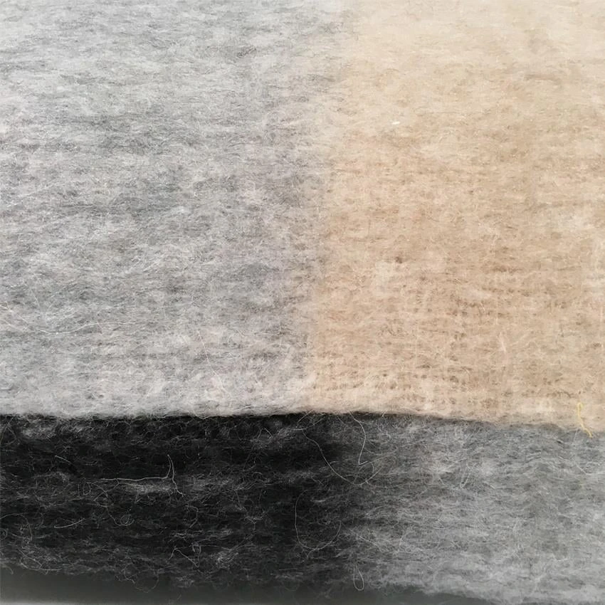 Malagoon Black Mohair Plaid 125 X 150 Cm - Afbeelding 4