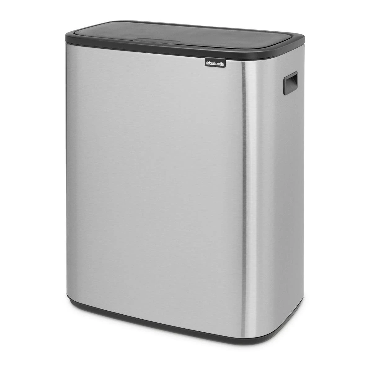 Brabantia Bo Touch Bin 2 X 30 L - Vingerafdrukvrij - Zilver - Afbeelding 6
