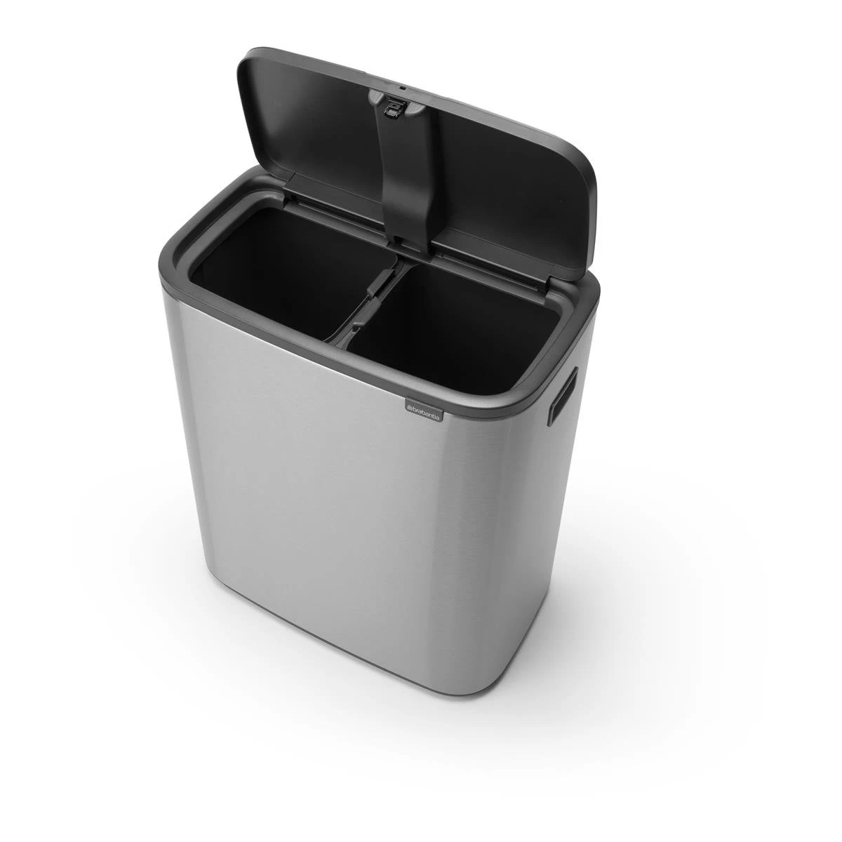 Brabantia Bo Touch Bin 2 X 30 L - Vingerafdrukvrij - Zilver - Afbeelding 9
