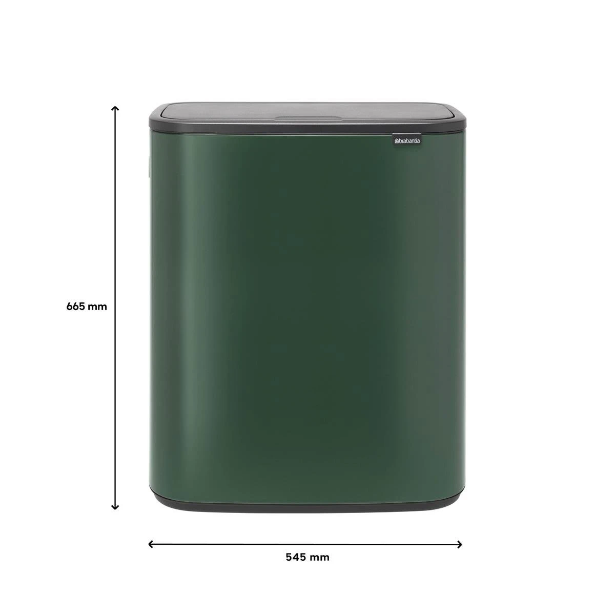 Brabantia Bo Touch Bin 2 X 30 L - Pine Green