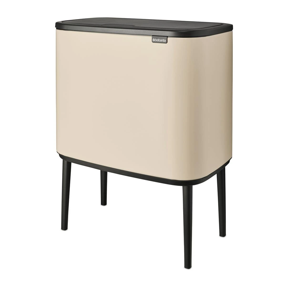 Brabantia Bo Touch Bin Afvalemmer 3 X 11 L - Soft Beige - Afbeelding 5