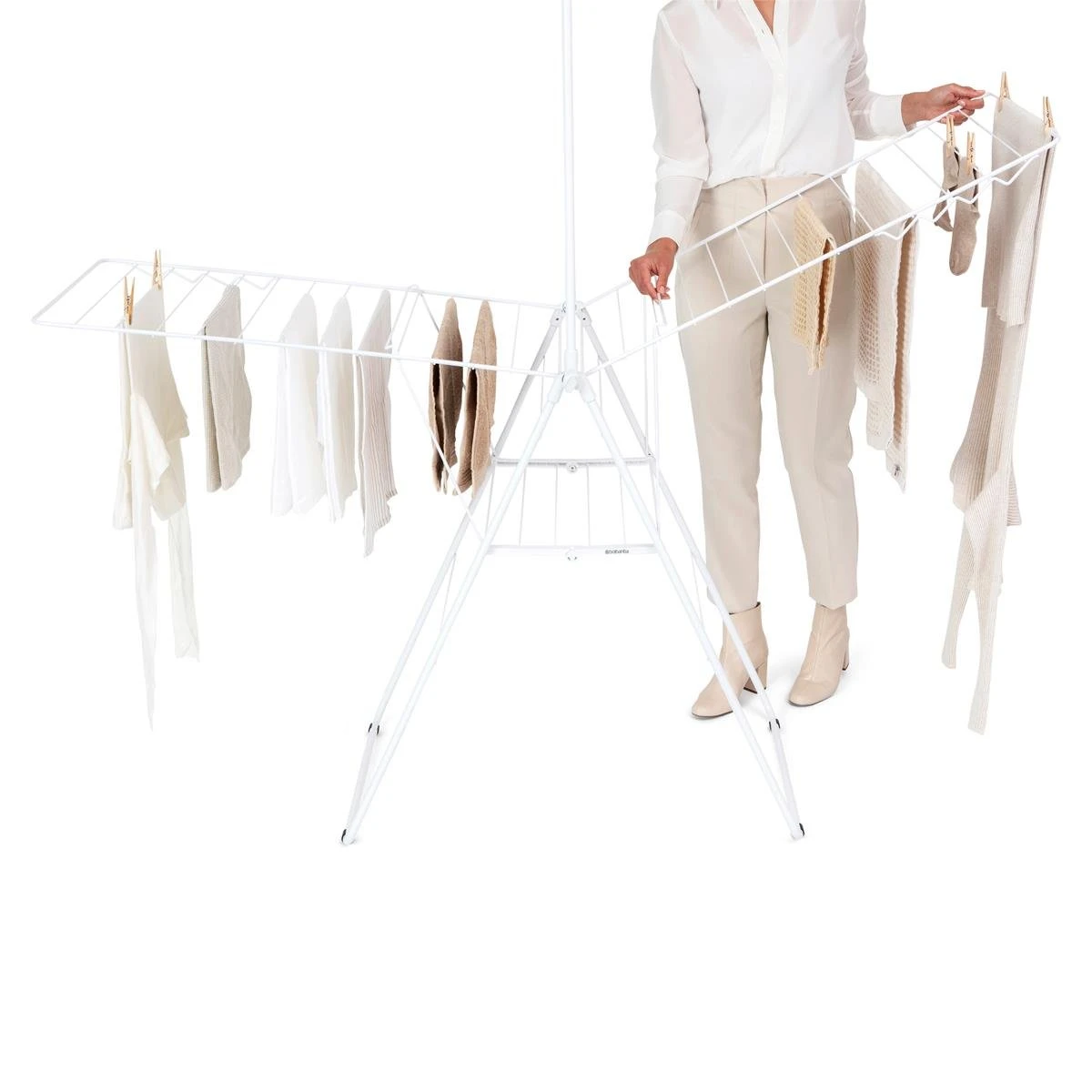 Brabantia HangOn Droogrek 25 Meter - White - Afbeelding 3