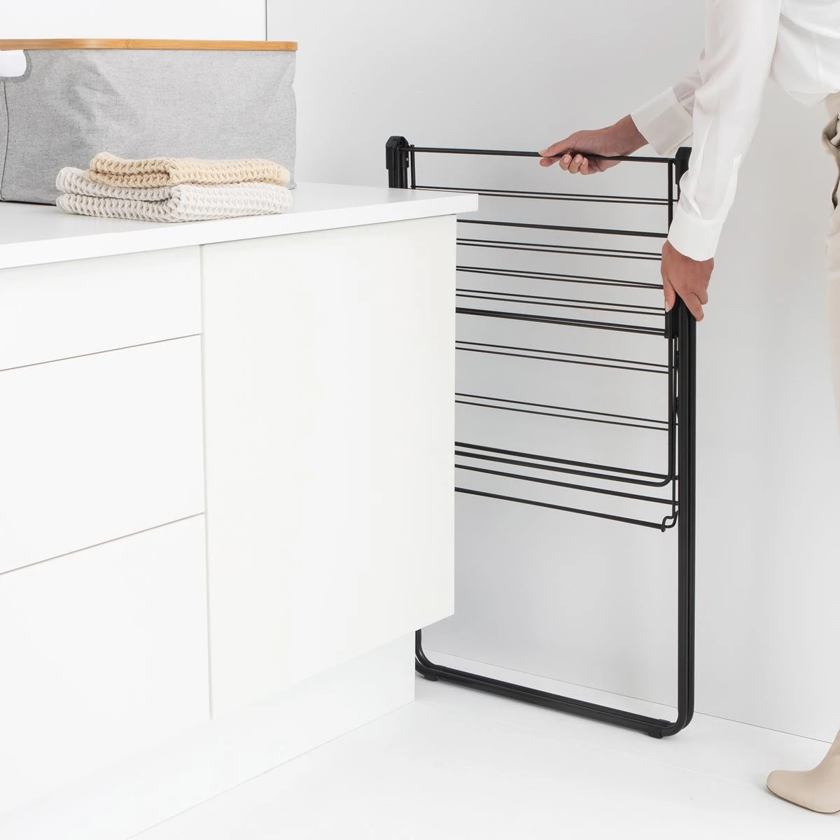 Brabantia HangOn Droogrek 15 Meter - Matt Black - Afbeelding 6