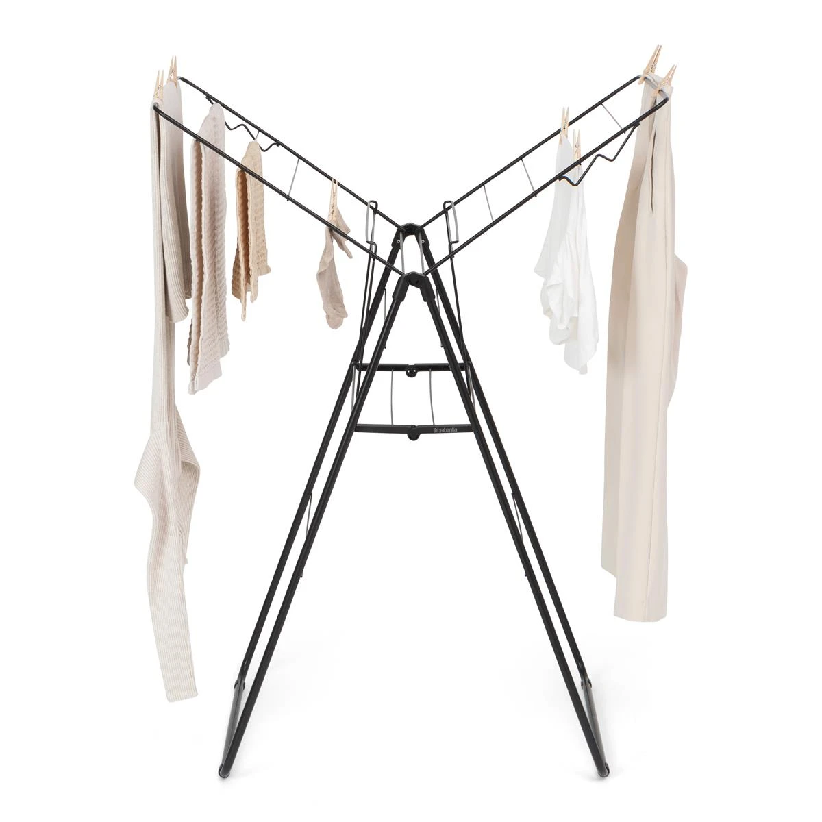 Brabantia HangOn Droogrek 15 Meter - Matt Black - Afbeelding 13