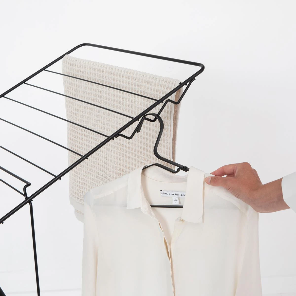 Brabantia HangOn Droogrek 20 Meter - Matt Black - Afbeelding 4