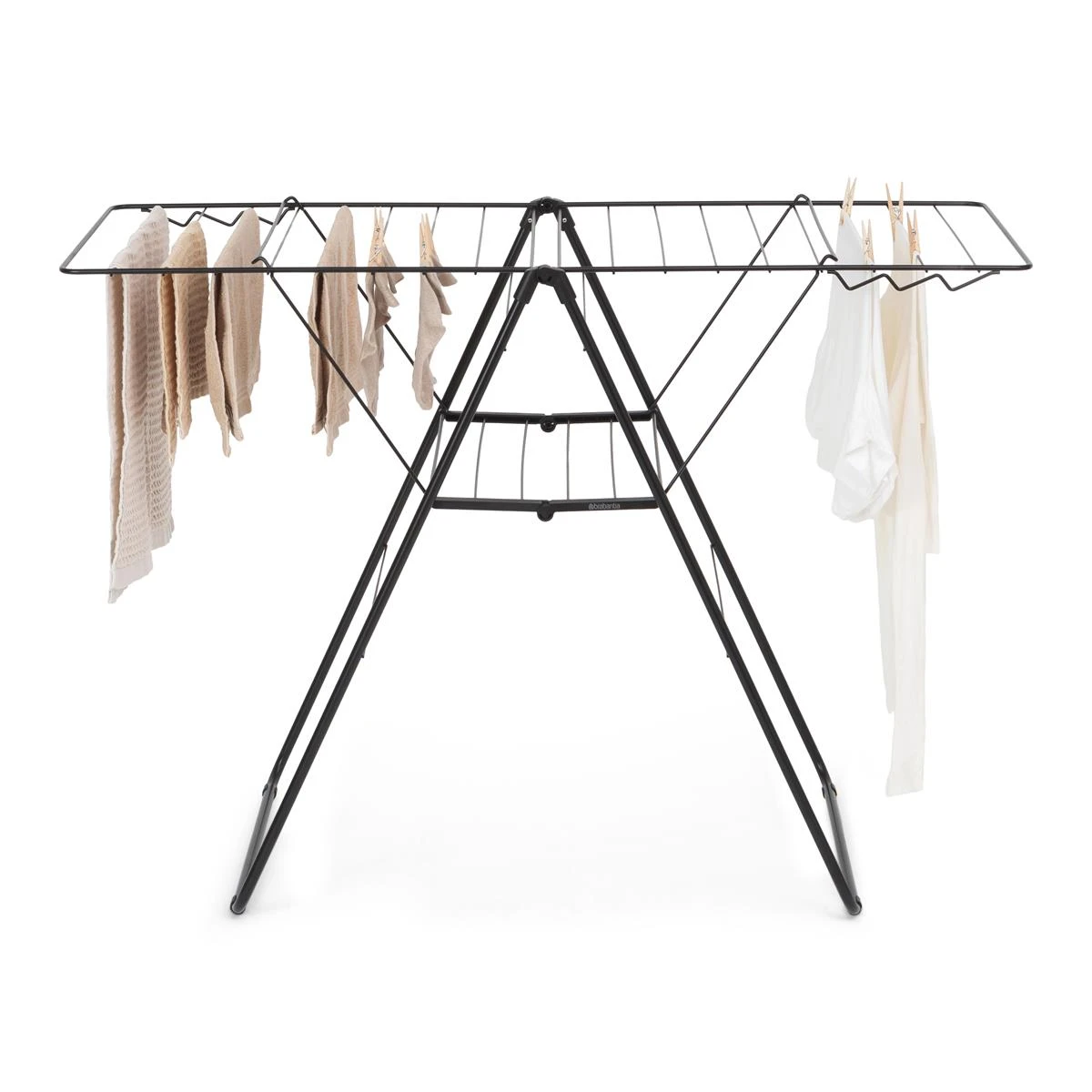 Brabantia HangOn Droogrek 20 Meter - Matt Black - Afbeelding 7