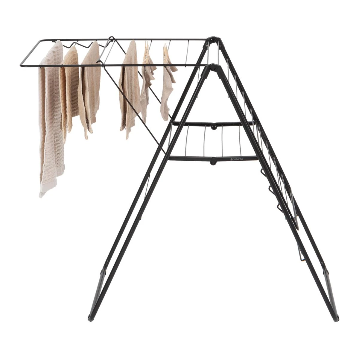 Brabantia HangOn Droogrek 20 Meter - Matt Black - Afbeelding 9