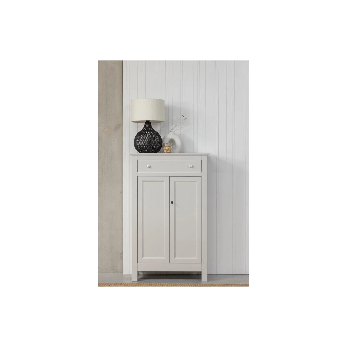 WOOOD Eva Meidenkast - Grenen - Mist - 150x93x40 - Afbeelding 3