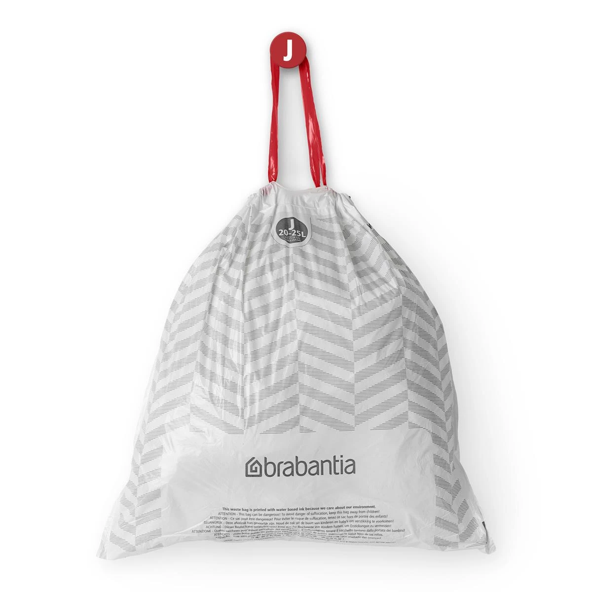 Brabantia Type J PerfectFit Jaarverpakking Afvalzak 20-25 Liter - 120 Stuks - Afbeelding 5
