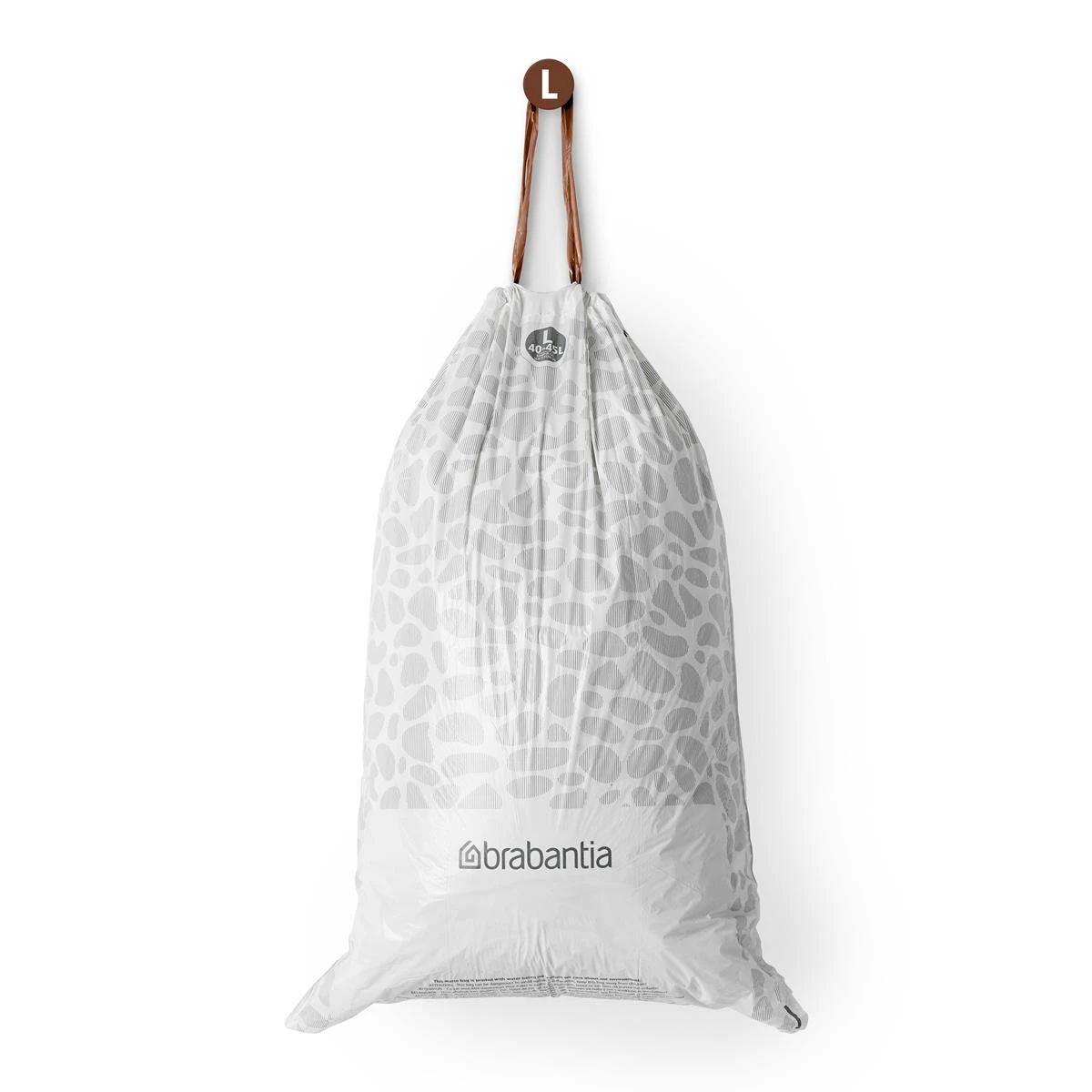Brabantia Type L PerfectFit Jaarverpakking Afvalzak 40-45 Liter - 120 Stuks - Afbeelding 6