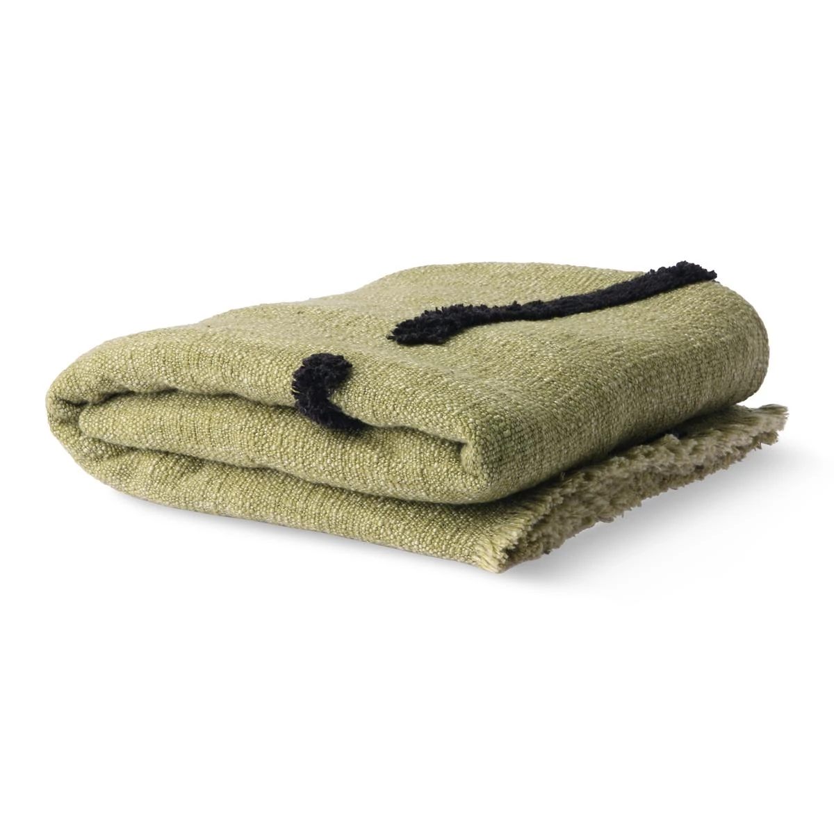 HKliving Plaid 130 X 170 Cm - Pistachio - Afbeelding 4