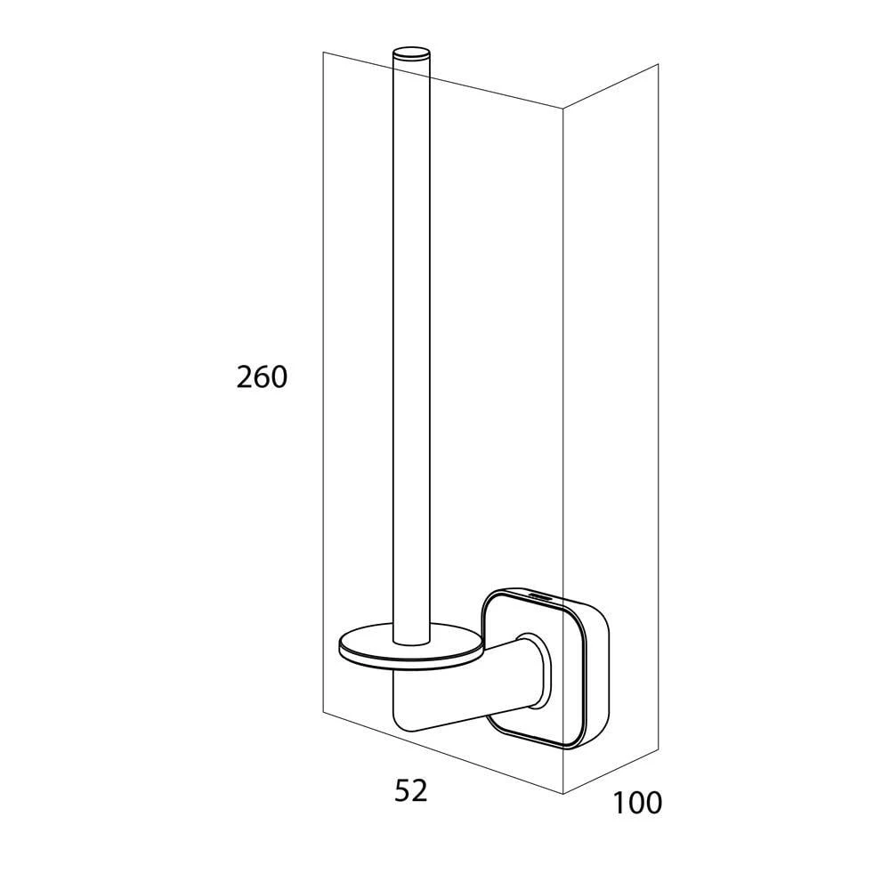 Tiger Carv Reserverolhouder - Zwart - Afbeelding 5
