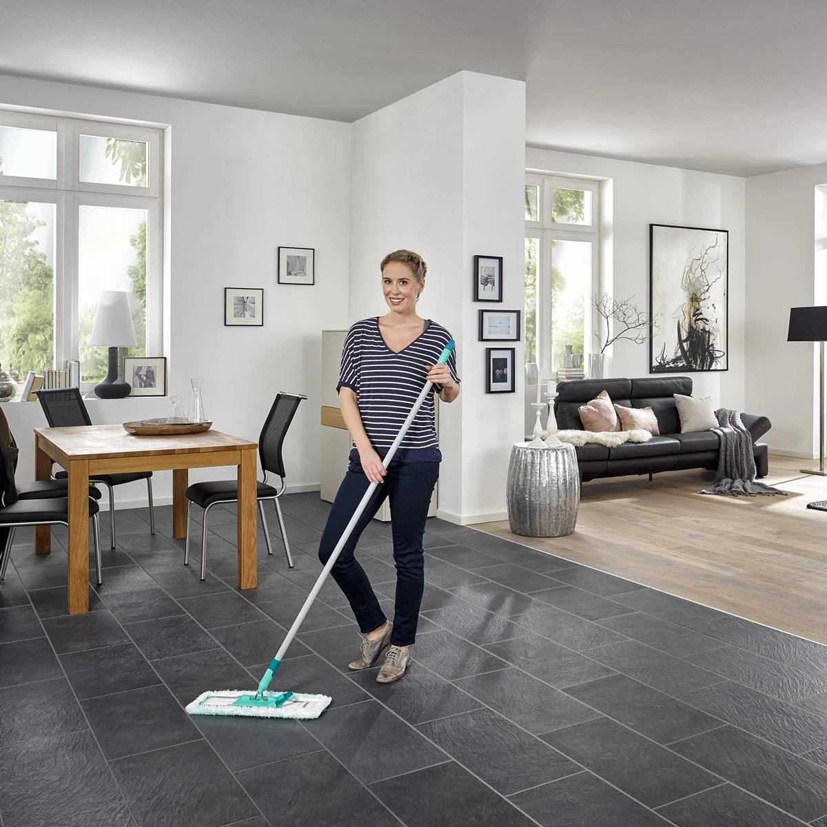 Leifheit Profi Micro Duo Vloerwisser - Afbeelding 2