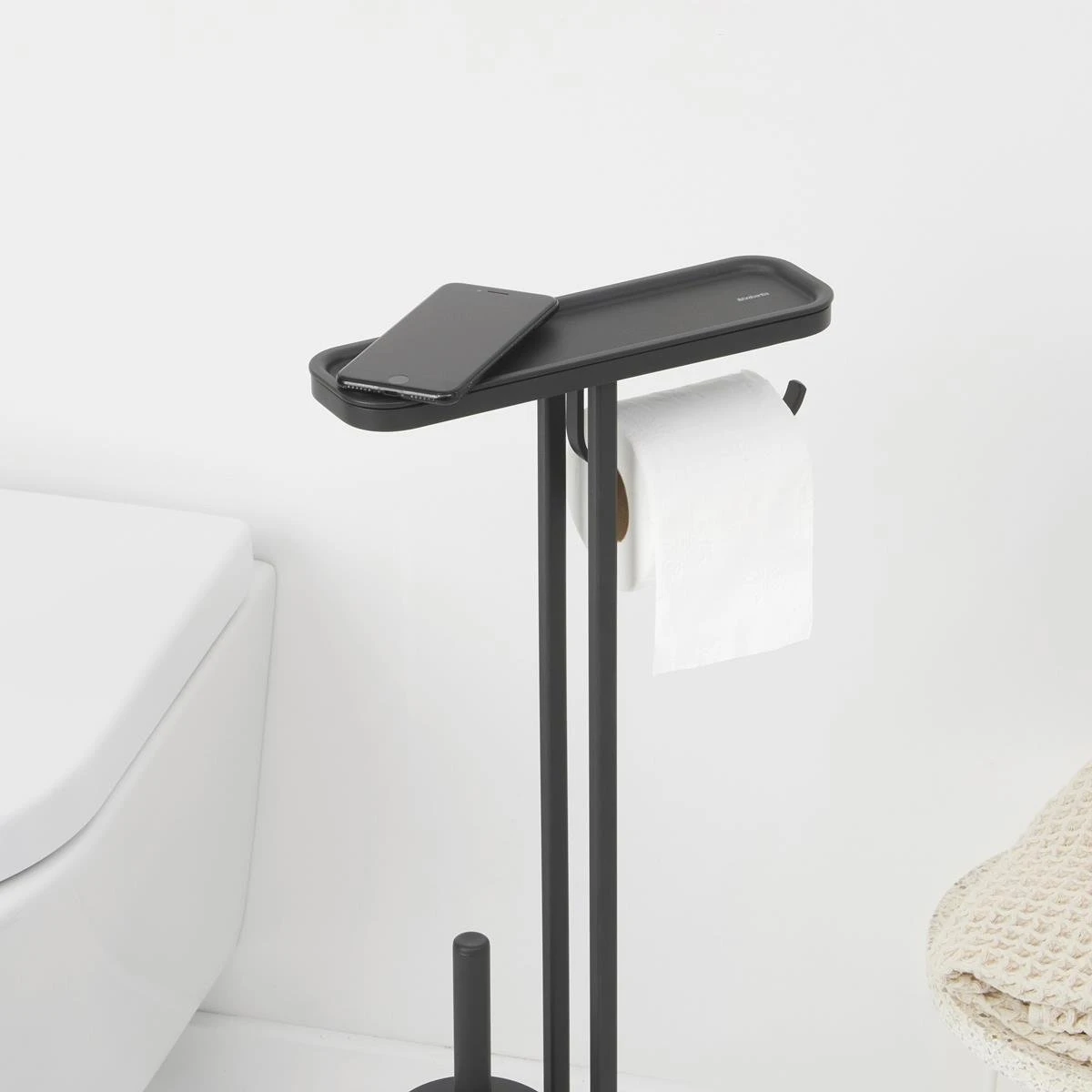 Brabantia MindSet Toiletbutler - Mineral Infinite Grey - Afbeelding 4