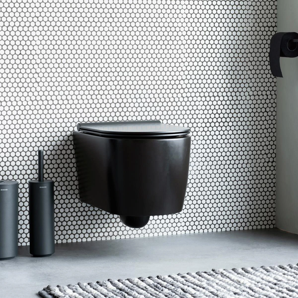 Brabantia MindSet Toiletaccessoires - Set Van 3 - Grijs - Afbeelding 2
