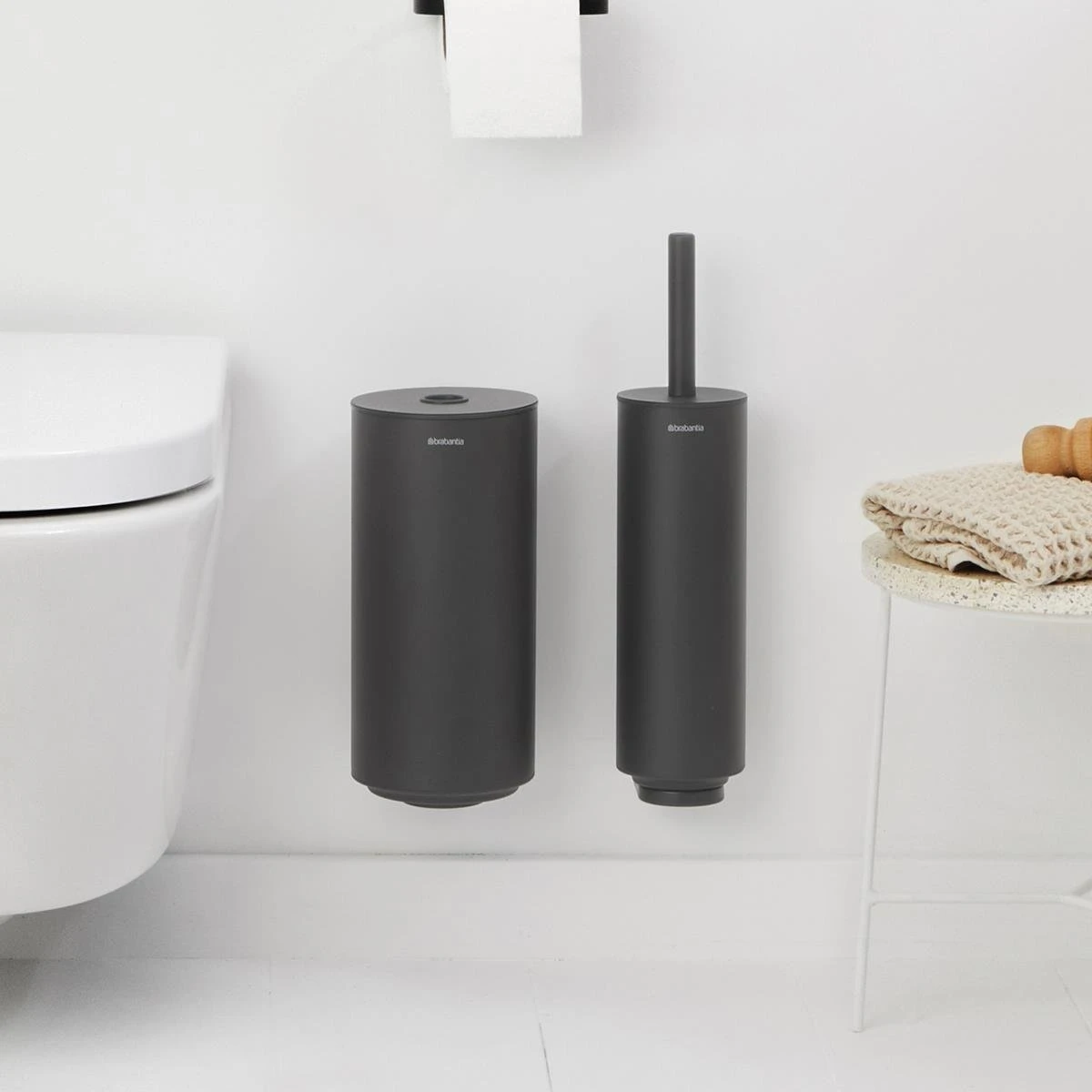 Brabantia MindSet Toiletaccessoires - Set Van 3 - Grijs - Afbeelding 4