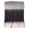 Malagoon Black Mohair Plaid 125 X 150 Cm