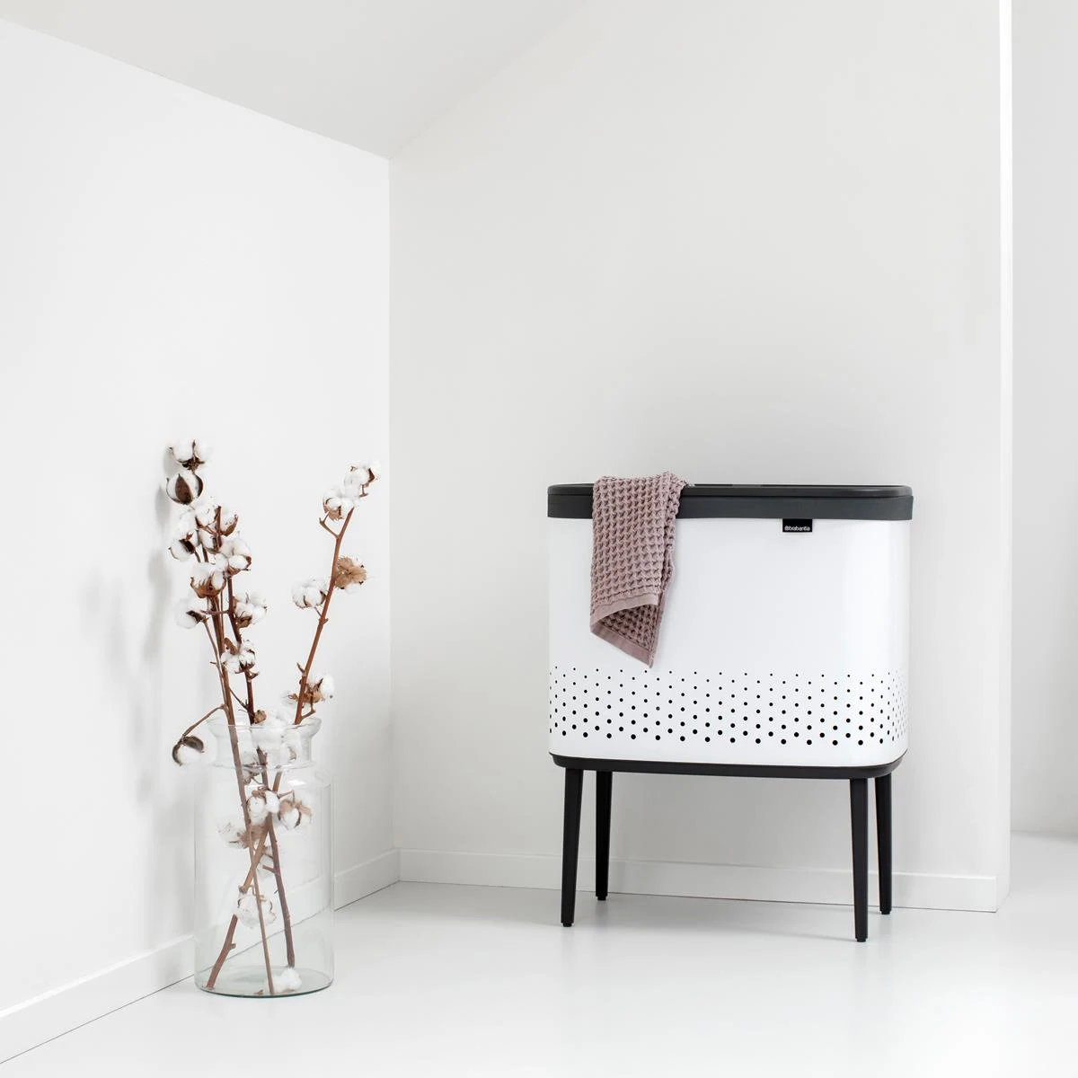 Brabantia Bo Wasbox 60 L - White - Afbeelding 12
