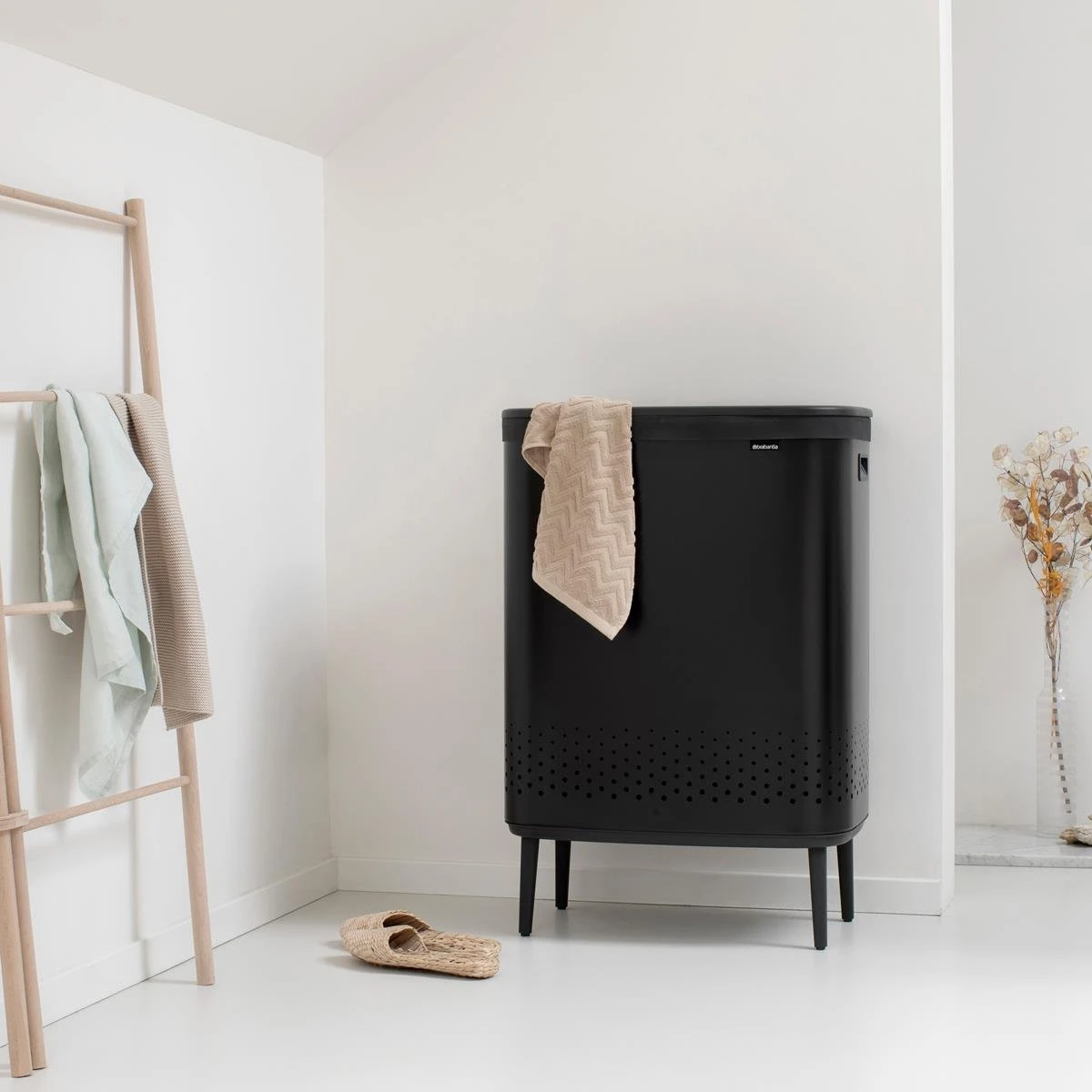 Brabantia Bo Hi Wasbox 2 X 45 L - Matt Black - Afbeelding 17