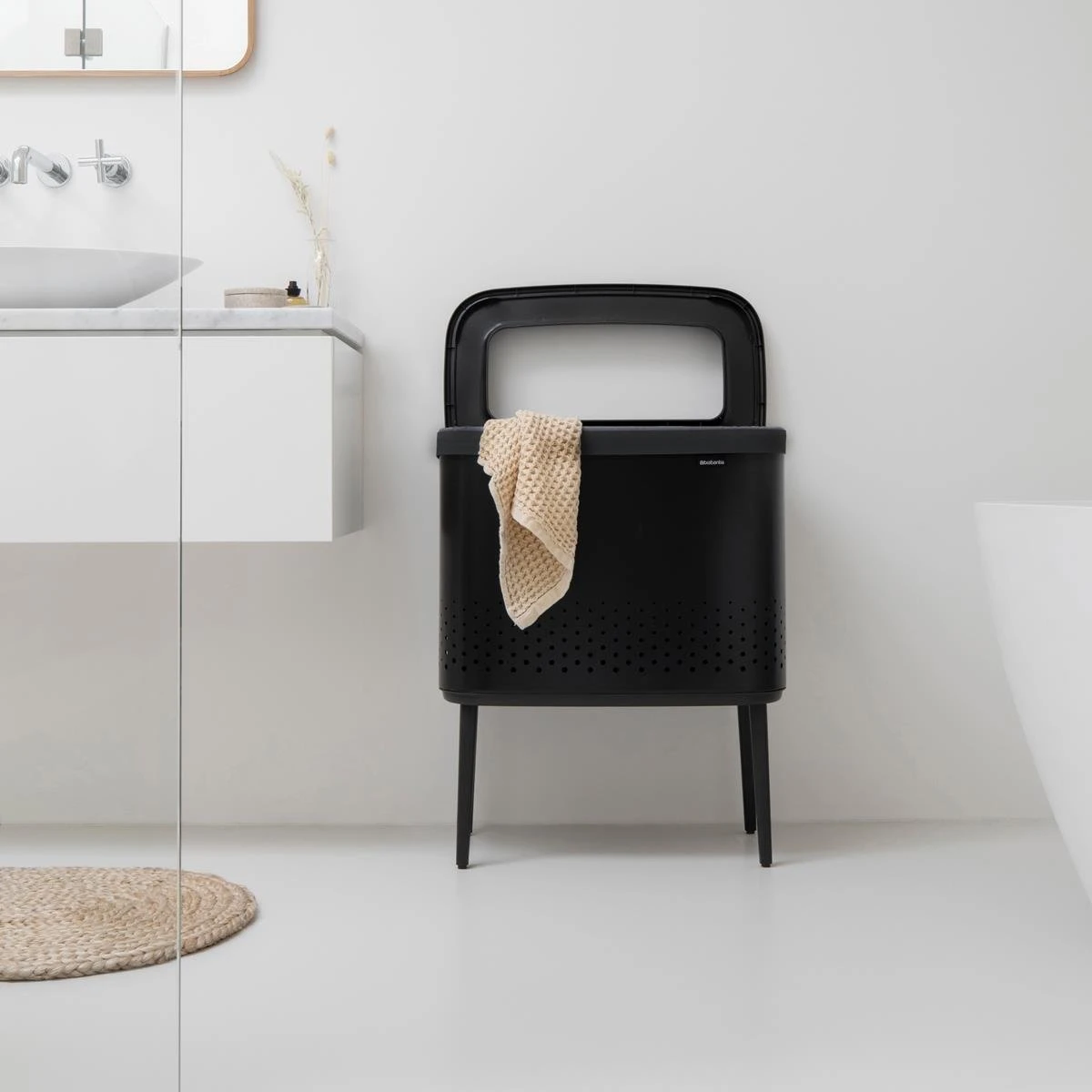 Brabantia Bo Wasbox 60 L - Mat Black - Afbeelding 17