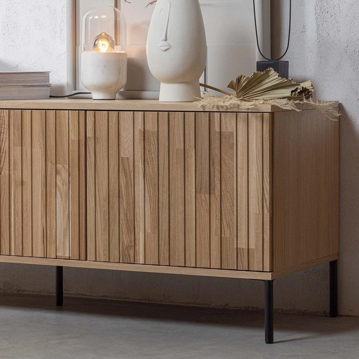 Woood New Gravure Tv-meubel - 150 Cm - Afbeelding 7