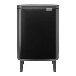 Brabantia Bo Hi Afvalemmer 12 L - Matt Black