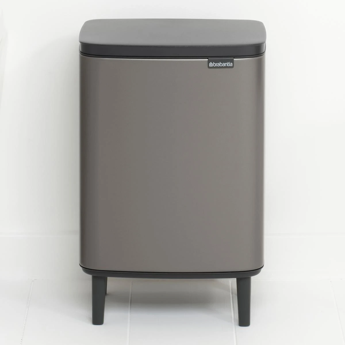 Brabantia Bo Hi Afvalemmer 12 L - Platinum - Afbeelding 3