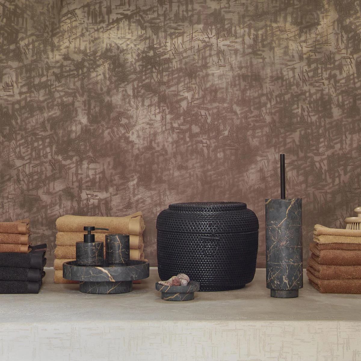 Aquanova Porto Tandenborstelhouder - Zwart - Afbeelding 4