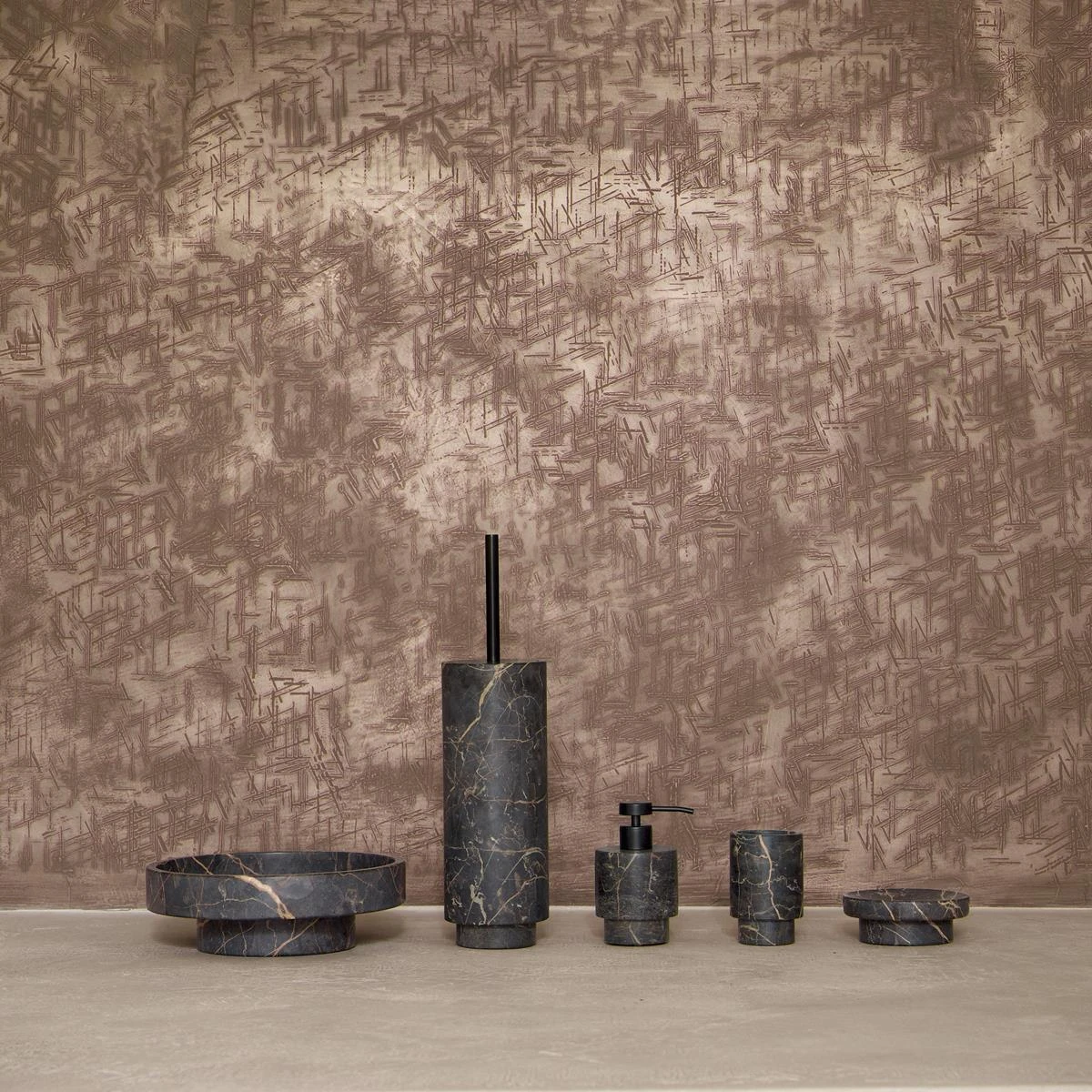 Aquanova Porto Tandenborstelhouder - Zwart - Afbeelding 5